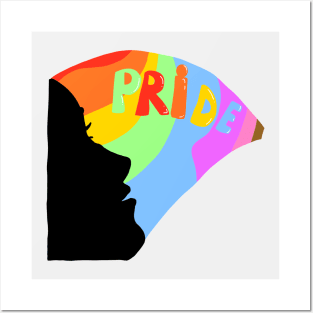 Pride Month Rainbow Posters and Art